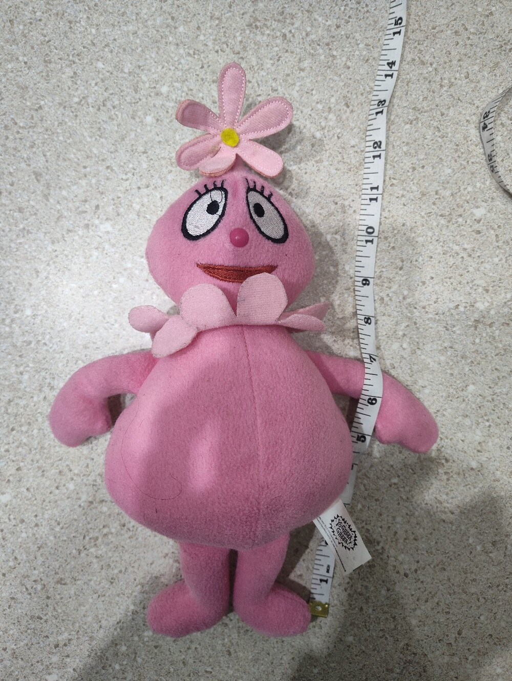 Pink Flower Plush Character Kids Toy - Brand Unknown